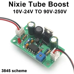 Nixie Tube Booster DC 9-12V TO 80-380V 160V 170V Boost Converter High Voltage Power drive 6E2 6E1 IN12 IN18 IN14 Glow Clock