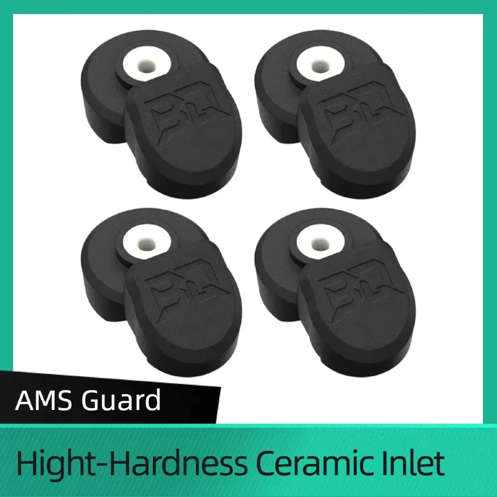 For BambuLab AMS Guard High-Hardness Ceramic Inlet for BIQU Panda AMS Guard for Bambu P1S X1 Upgrade 3D Printer Accessories