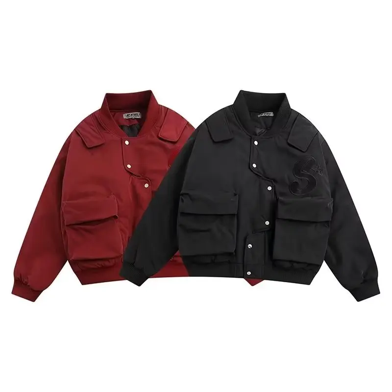 

Свободное мужское джутовое пальто, весна-осень, модная ветровка большого размера в американском стиле, функциональная уличная пара, ветровка большого размера