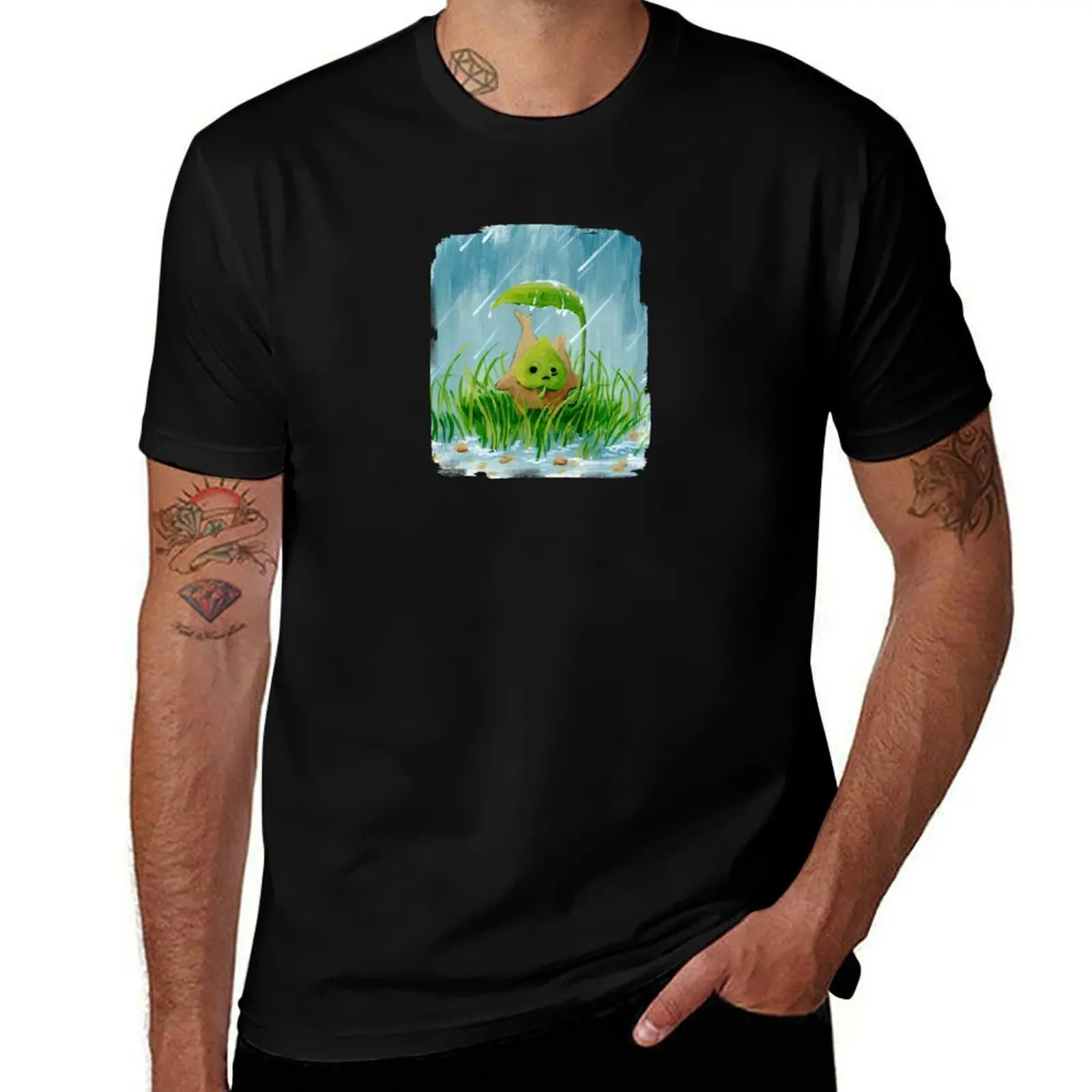 

Rainy day T-Shirt designer shirts man t shirt plain oversized t shirts for men
