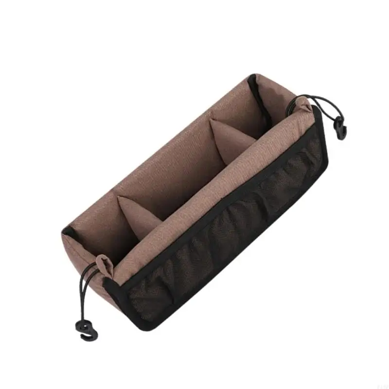 Multifunktionale Hängetasche zur Aufbewahrung von Kinderwagen mit geräumigem Fach für Babyflaschen, Spielzeug, Snacks, sichere