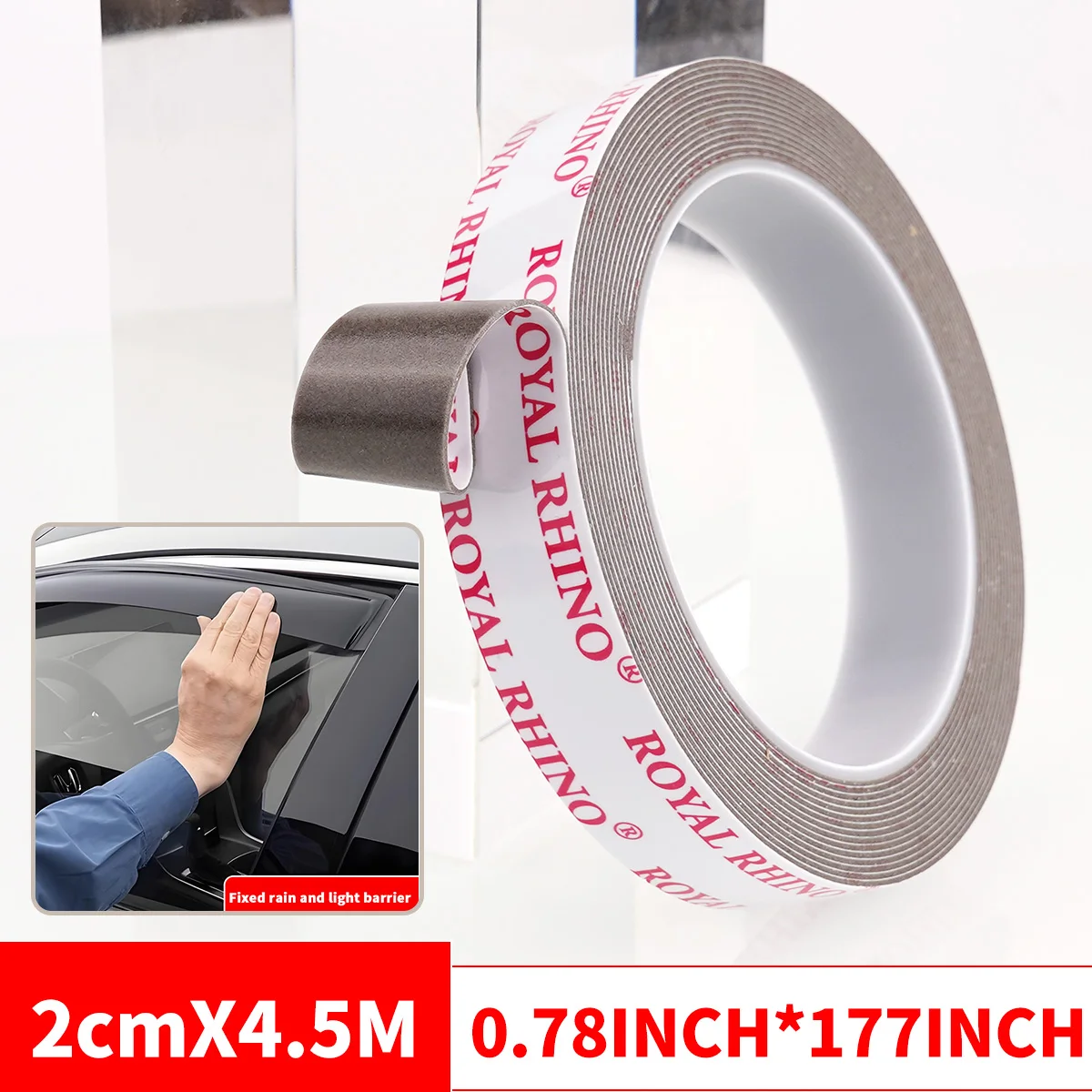 450CM Extra Sterke Dubbelzijdige Tape Kleefband Auto Speciaal Afscheurbaar Zonder Sporen Te Laat Achter, Hoge Viscositeit Montage Bevestiging Kleverig
