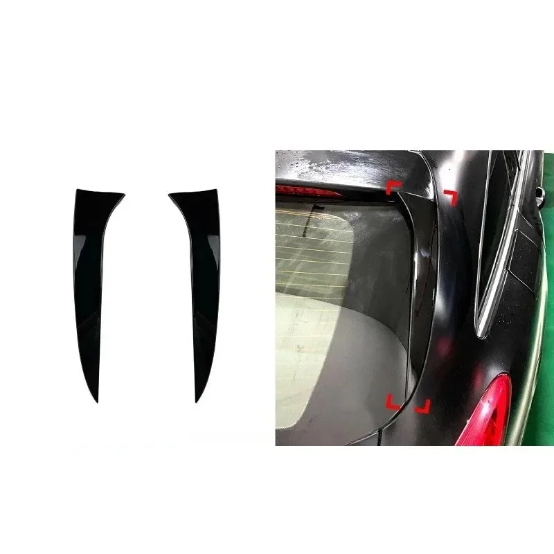 

For Mercedes-Benz CLS Shooting Brake X218 Side Spoilers Rear Spoiler Decals Modification Part ABS Material No-Trace Installation