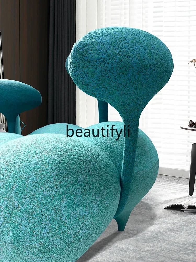 

ss Modern simple single sofa fashion personality creative armchair leisure chair designer special-shaped balloon butt chair