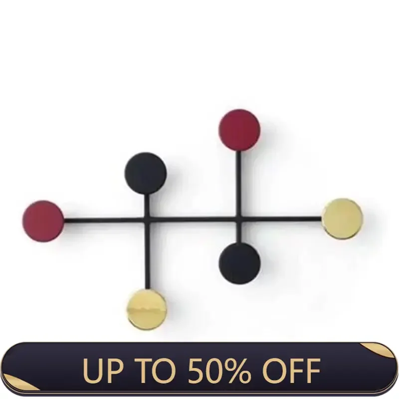 Wall Hanger Modern Simple Nordic Coat Rack Creative Design Metal Coat Stand Home Entrance Decoration Wall Coat Hat Key Hook