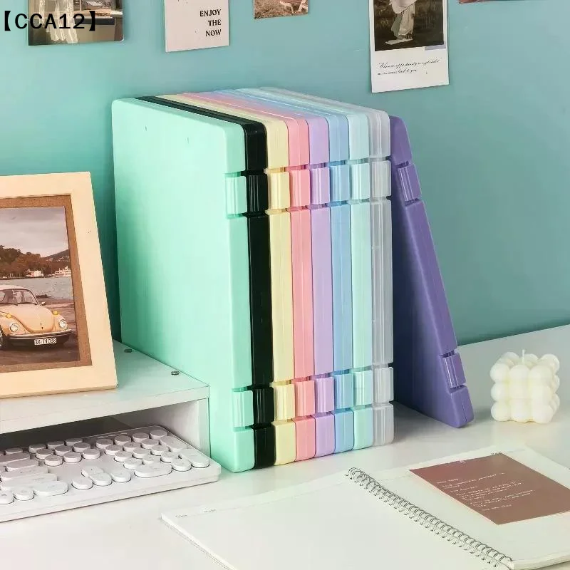 1 Piece Color Folder Storage Box, Multifunctional Desktop Organizer, Suitable For Daily Organization And Use Of Office Documents
