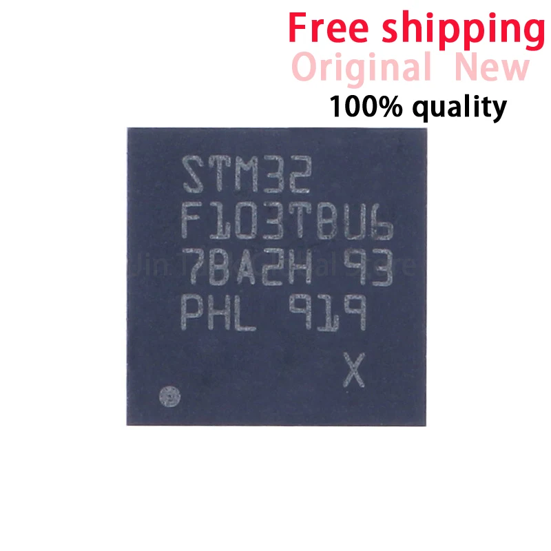 (10 Stück) 100% neuer stm32f103tbu6 stm32f103t8u6 stm32 f103tbu6 stm32 f103t8u6 QFN-36 Chipsatz