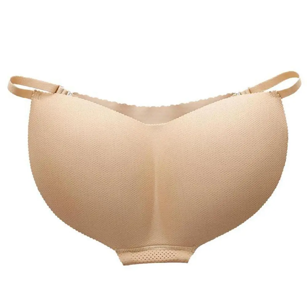 Lady Middle waist Sexy Padding Panties Bum Padded Butt lifter Enhancer Hip Push Up Panties Underwear Seamless Panties Buttocks