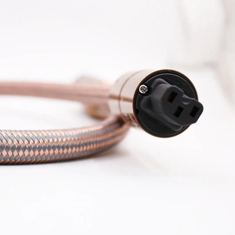 Cable de alimentación de CA de Audio HiFi Accuphase EU Schuko línea de alimentación amplificador de CD Cable de enchufe estadounidense