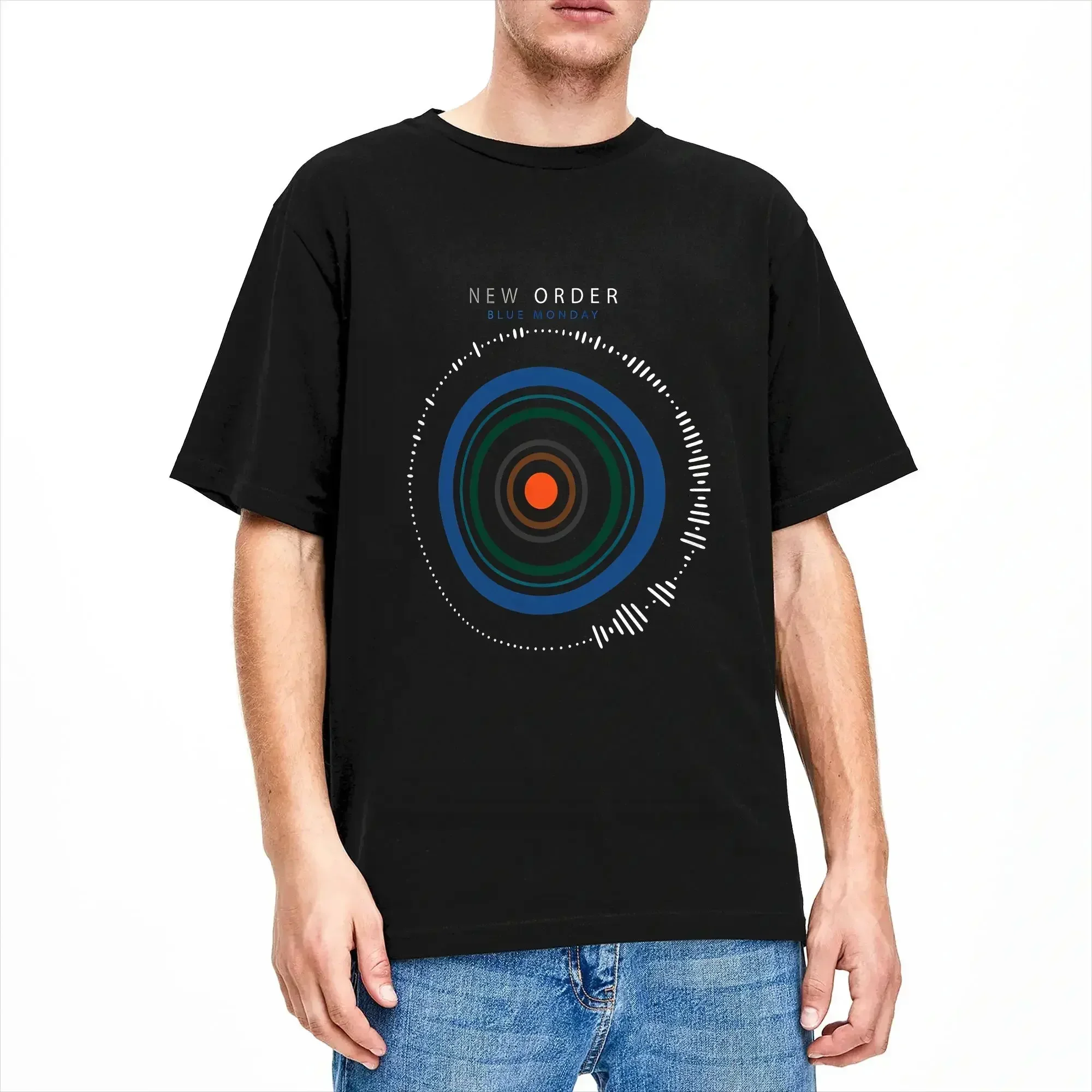 Band New Order T-Shirt Beach  Cotton T-Shirts For Men Hippie Casual Tshirt Short Sleeve Street Style Tops