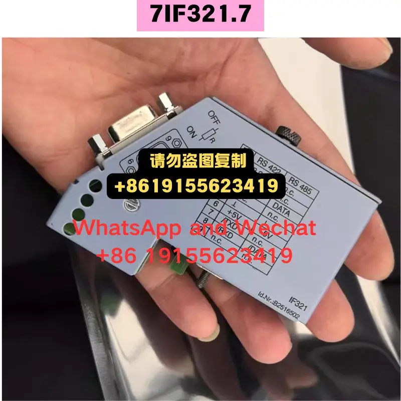 Brand new Original imported and used OEM disassembled parts 7IF321.7 PLC module Functional test OK Quick delivery