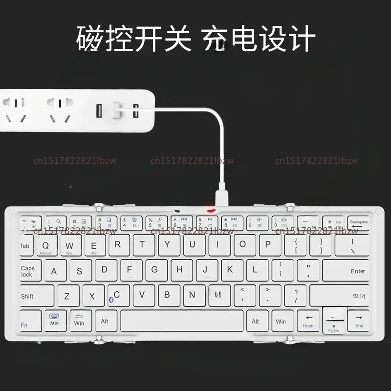 Best selling portable-fold keyboard with touchpad
