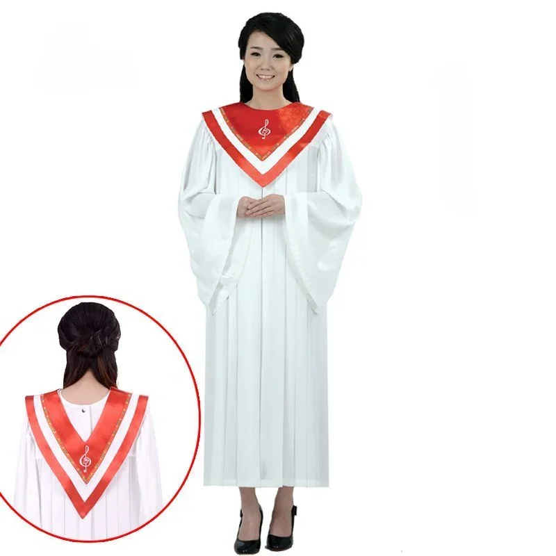 Choir Robes Christian Church Choir Dress Priest Vestments Poetry Robe Adult