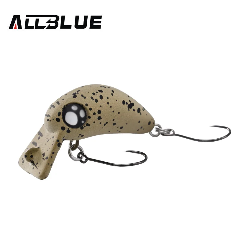 ALLBLUE CHELSEA 1.8g 26mm Mini Slow Sinking Crankbait Wobbler Trout Fishing Lure Freshwater Minnow Artificial Hard Bait Tackle