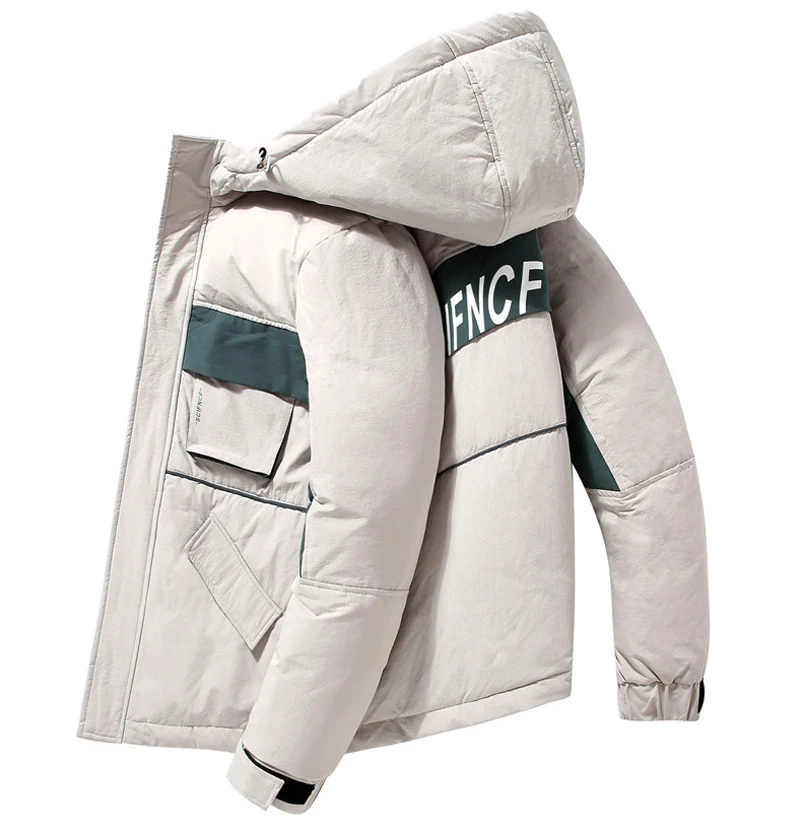 Thickened Warm Down Jacket Windproof Roupas Masculinas Comfortable Men Clothing High Quality Parkas Casacos De Inverno Masculino