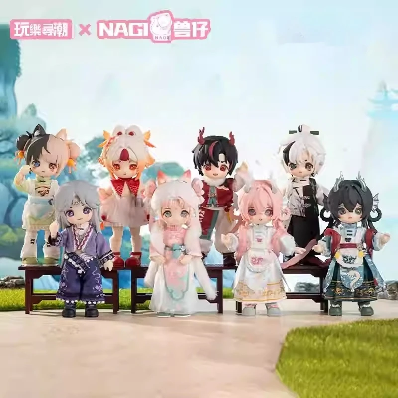 

Nagi Beast Cub 4-я серия Free Travel: слепая коробка с шарнирной куклой BJD 1/12, модная фигурка, милый коллекционный подарок
