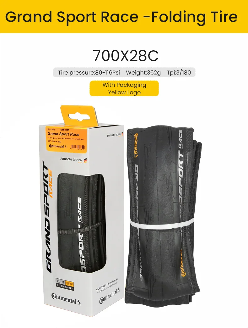 2 stücke Continental Road Reifen ULTRA Sport III & GRAND Sport Rennen Geschwindigkeit 700 × 25C/28C Straße Fahrrad klammer Faltbare Kies Reifen – Detail 14
