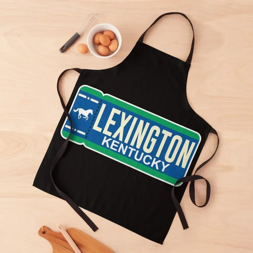 

Lexington Ticket Flag Apron kitchen woman Womens Dresses professional hairdressing waiter Apron