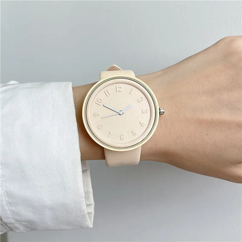 Makaron Color Series Women\'s Watch High Quality Fashion Quartz Watch Suitable For Casual Clothing Accessorie INS Hot