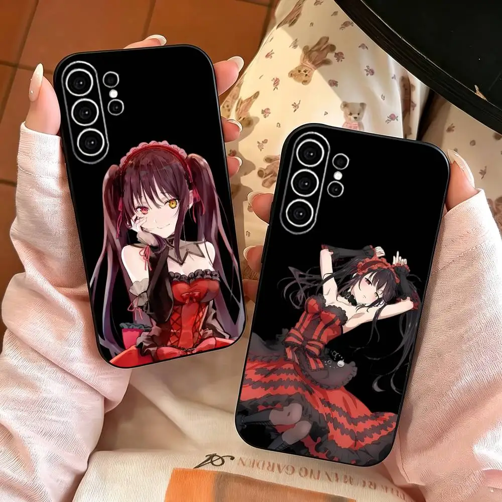 Epc Date A Live Tokisaki Kurumi  Phone Case For Samsung S25,S24,S21,S22,S23,S30,Ultra,S20,Plus,Fe,Note,10,9,5G Black Cover