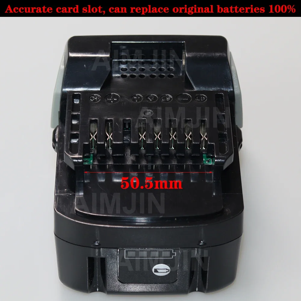 For Hitachi Tool Battery 6000mAh 18V Lithium Replacement Battery for Hitachi Power Tools BSL1830 BSL1840 DSL18DSAL BSL1815X