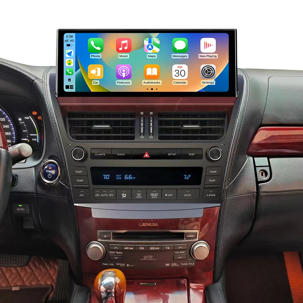 أندرويد شاشة تعمل باللمس راديو السيارة لكزس LS460 LS600 2006-2012 نظام تحديد المواقع السيارات الوسائط المتعددة راديو تلقائي ستيريو استقبال رئيس وحدة