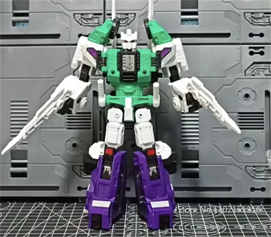 Nuevo JINBAO transformación SIXSHOT Ninja sexto orden seis formas guerrero G1 figura de acción deformación Robot regalos Juguetes