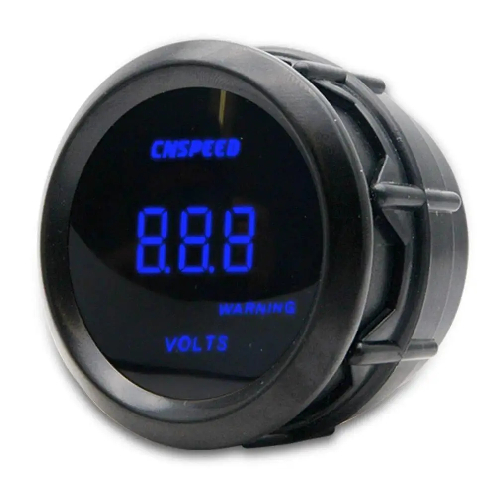 

1Pcs Digital Volt Voltage Gauge For Most Motor Vehicles Black 52mm/2inch 0.-15V High-quality Material Car Accessories