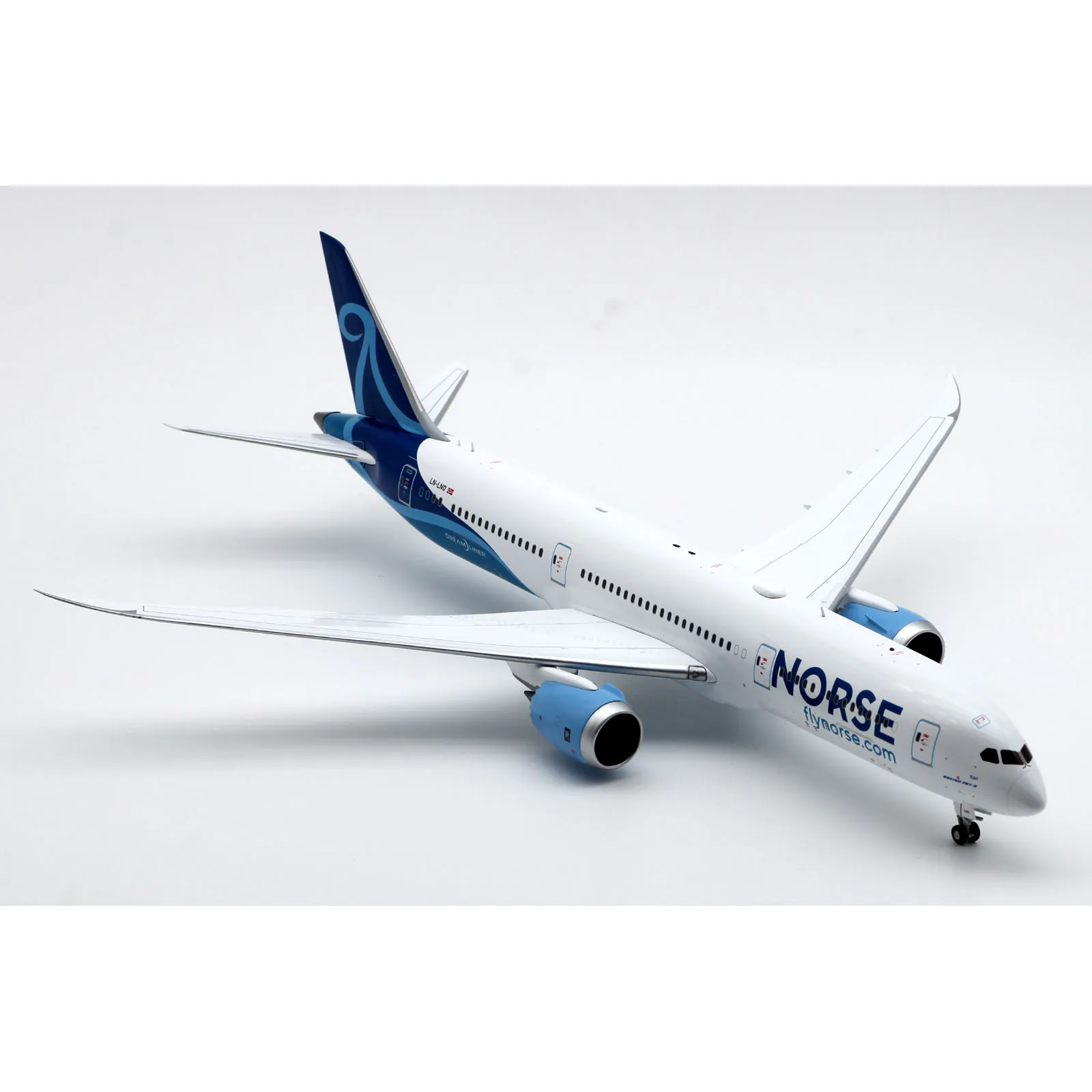 LH2339 Alloy Collectible Plane Gift JC Wings 1:200 Norse Atlantic Airways Dreamliner Boeing 787-9 Diecast Aircraft Model LN-LNO