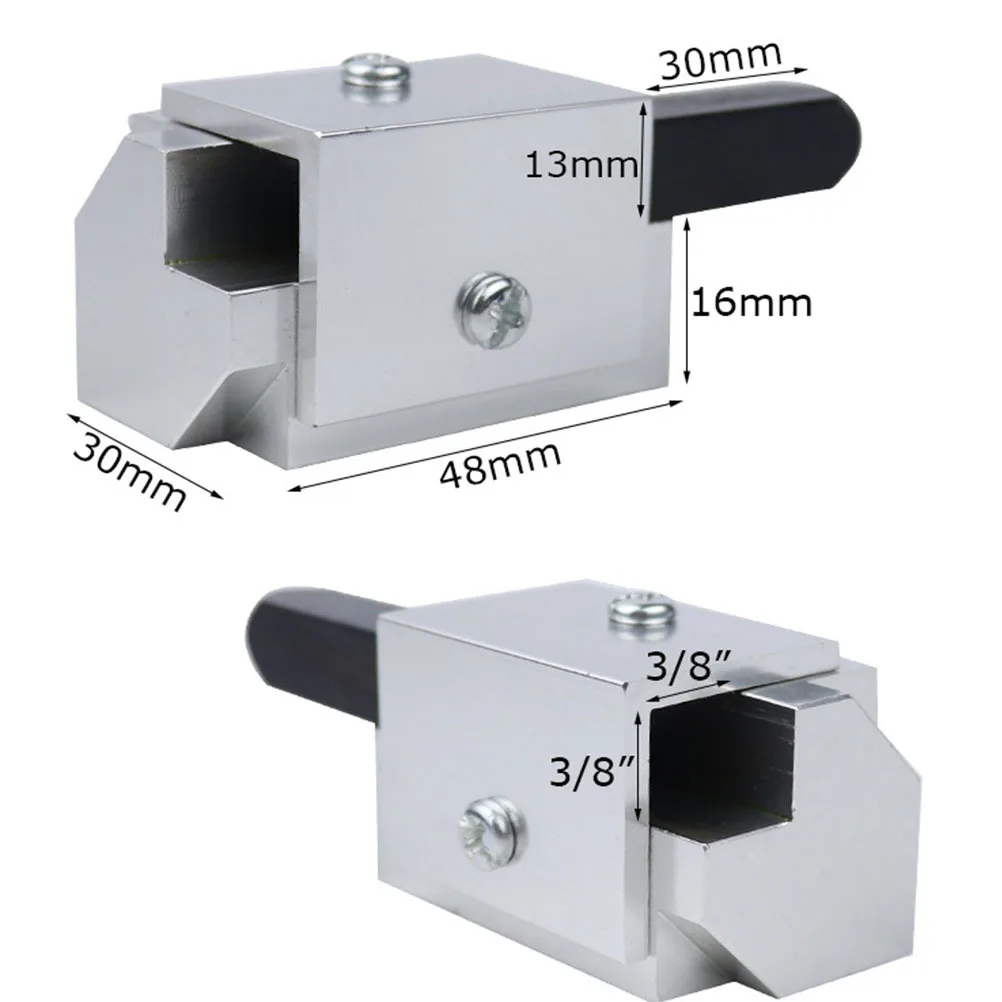 

1Pcs Right Angle Square Chisel Woodworking Tool Adjustable Sturdy Silver for Door Lock Groove Furniture Making