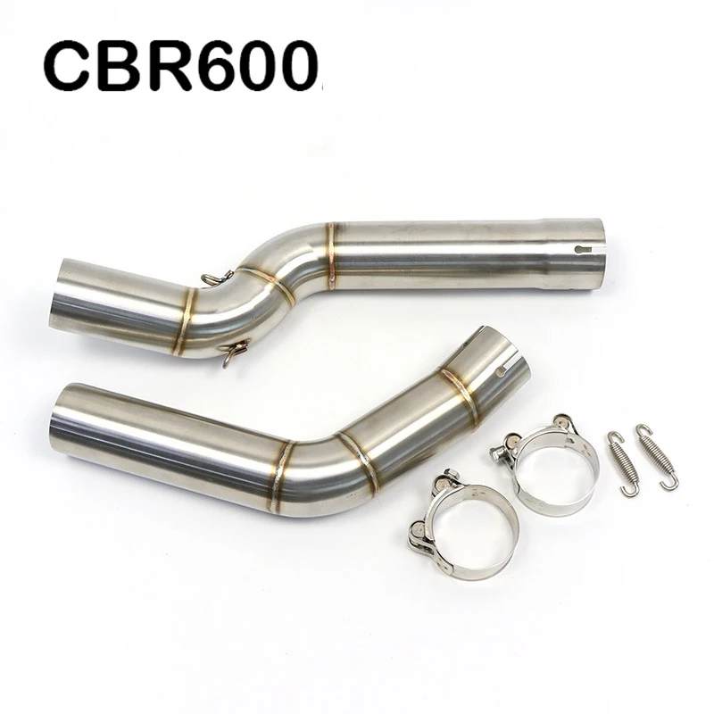 Slip-on Motorrad-Auspuff-Mittelrohr Zubehör Auspuffanlage für Honda 600RR CBR 600 RR CBR600RR CBR 2005-2017 2018