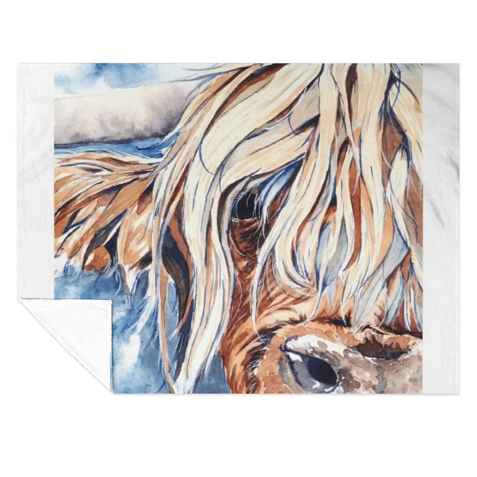 

Highland Cow Throw Blanket for babies christmas decoration wednesday Polar Blankets
