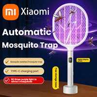 Xiaomi Electric Mosquito Swatter Type-C Rechargeable Photocatalyst Mosquito Swatter Household Led Display Screen Mosquito Trap