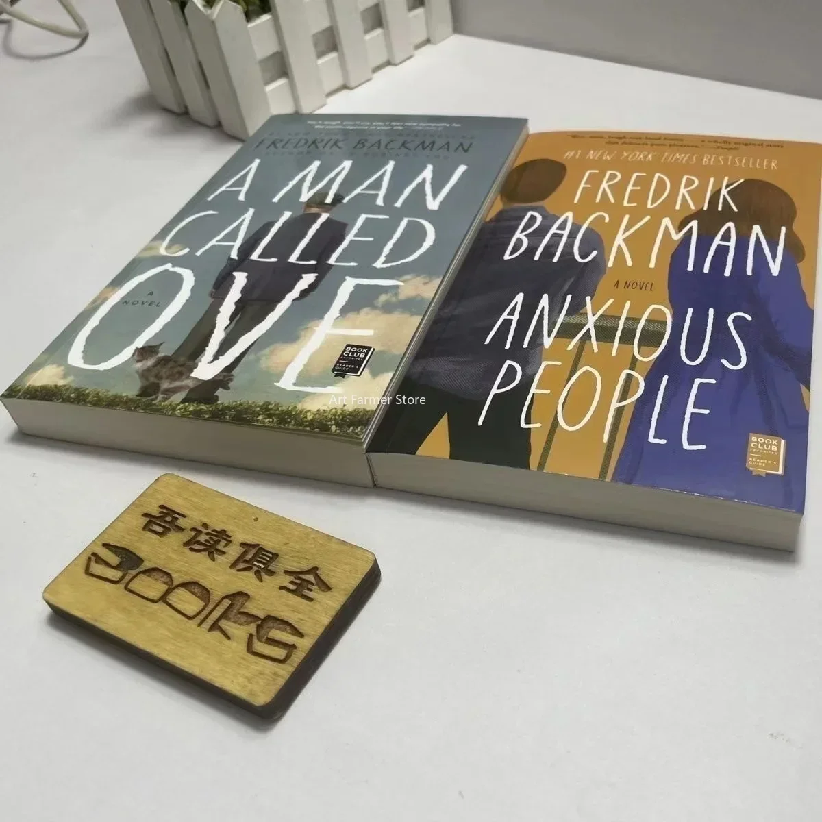 Imagem -03 - Conjunto de Livros de Fredrik Backman People Anxious And a Man Called Ove Book em Inglês