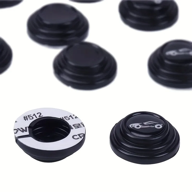 10PCS Silicone Car Door Protector Bumper Guards - Anti-Collision Buffer Pad Stickers, Sound Insulation Shock Absorber image 4