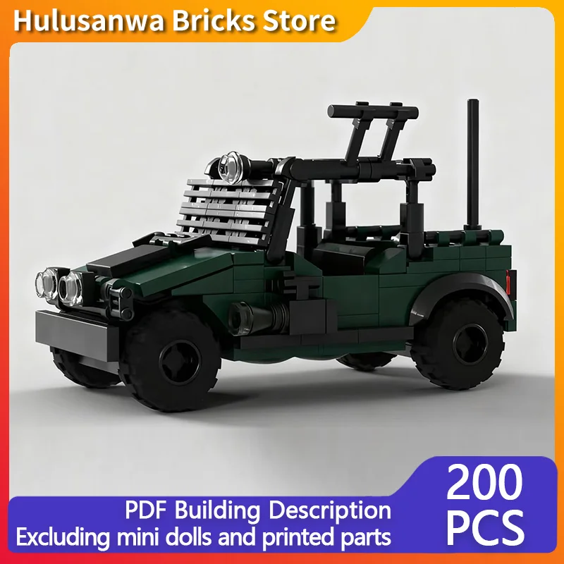 

Popular Game Model MOC Building Bricks Game Scout Off-Road Vehicle Modular Technology Gifts Holiday Assemble Children Toys Suit