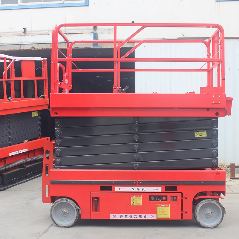 Electric Hydraulic High-Altitude Cleaning Work Scissor Lift Platform Safe Lifting Platform