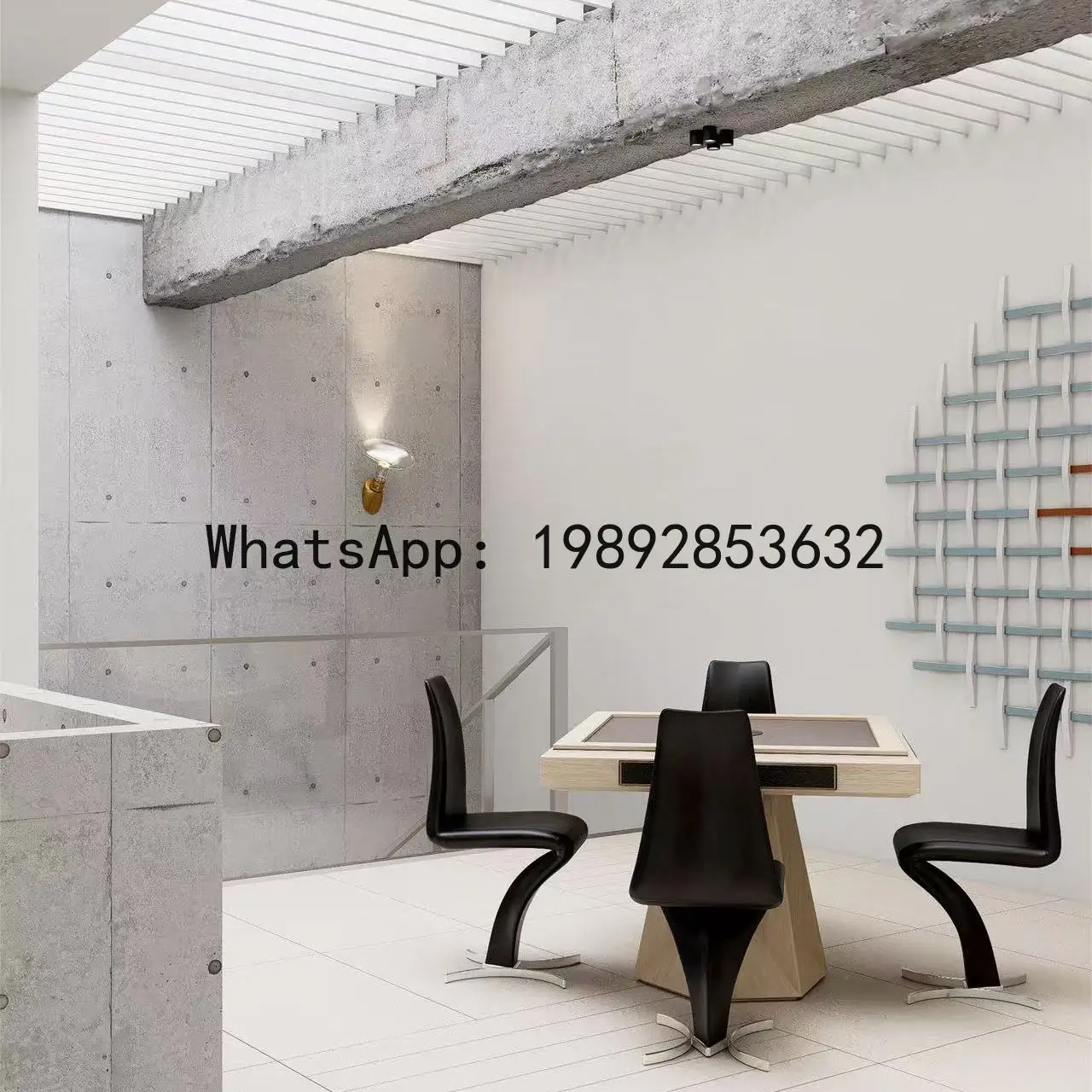 Fiberglass Dining Chair High-End Small Apartment Private Villa Single Chair Artistic Backrest Chair
