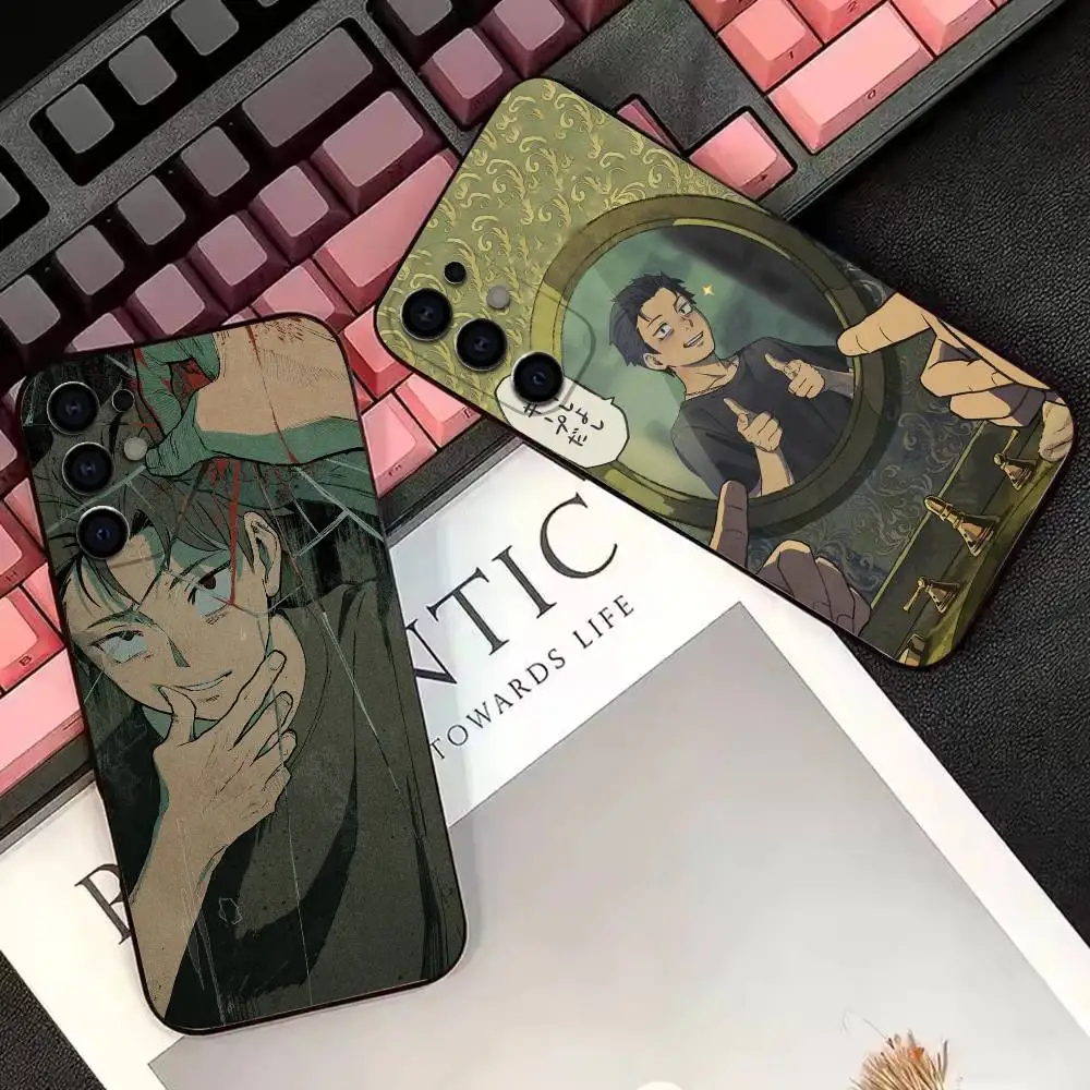 Anime Re Z-Zero Natsuki Subaru   Phone Case For Samsung S26,S25,S24,S23,S22 Black Soft Protective Phone Case