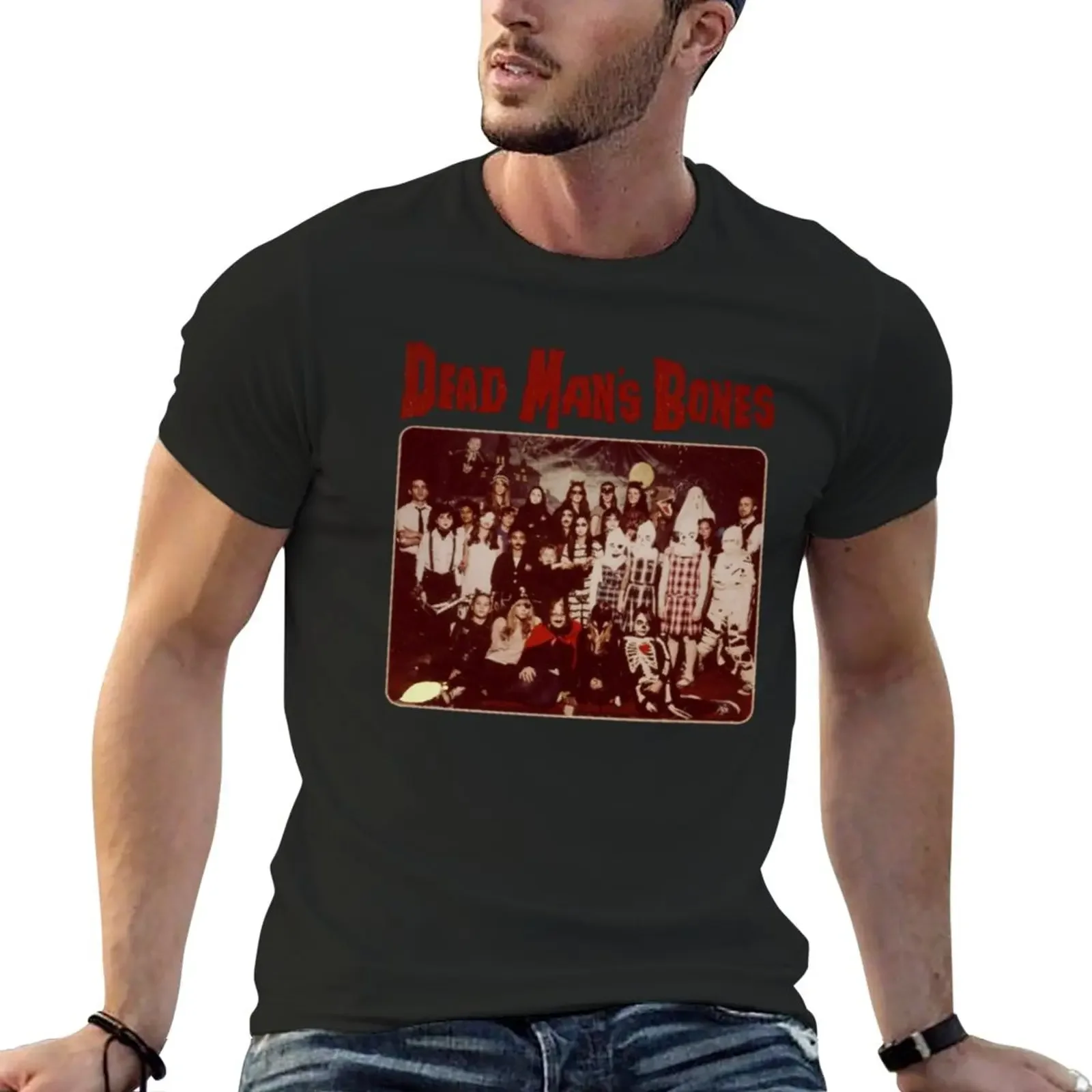 

New Dead Mans Bones T-Shirt rapper graphic tees graphic shirts mens t shirts casual stylish