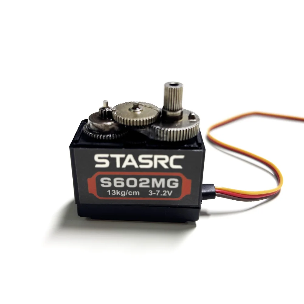 STASRC S602MG Metalen Standaard servo's 180 Graden 13 kg Hoog Koppel Metal Gear Servo Voor 1/8 1/10 RC Auto RC Helicopter RC Boot Tank