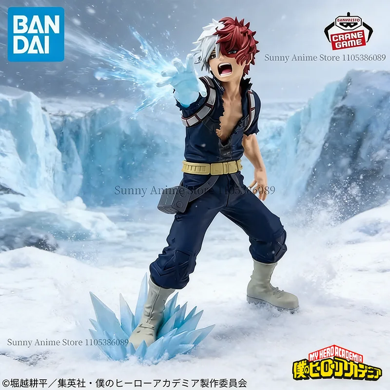 

Оригинальные фигурки Bandai Banpresto My Hero Academia MAXIMATIC SHOTO TODOROKI 2, аниме-фигурки, игрушки, подарок, в наличии