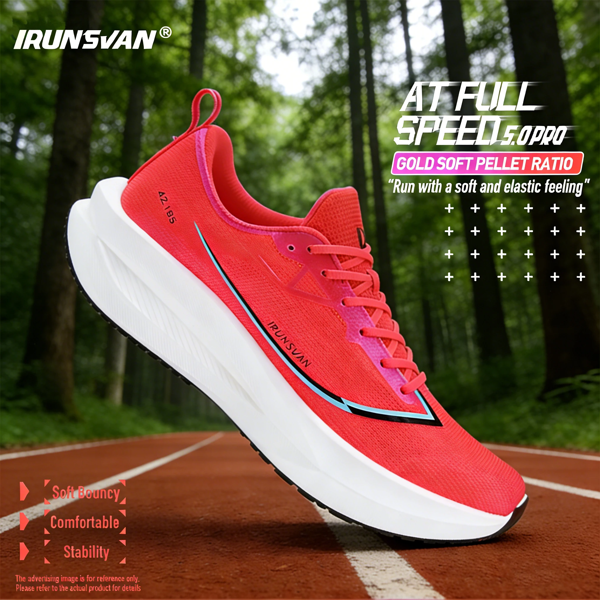 

IRUNSVAN Carbon sports shoes sports shock absorption light comfortable non slip casual running shoes
