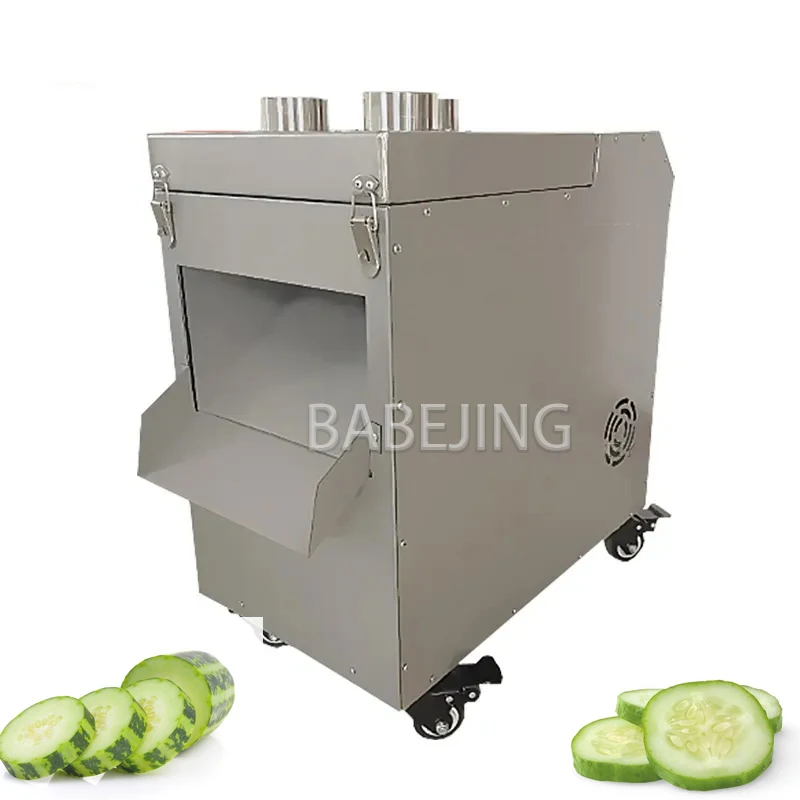 قطاعة الخضار والفواكه متعددة الوظائف من BABEJING بسمك قابل للتعديل، قطاعة البطاطس الحلوة الأوتوماتيكية بالكامل
