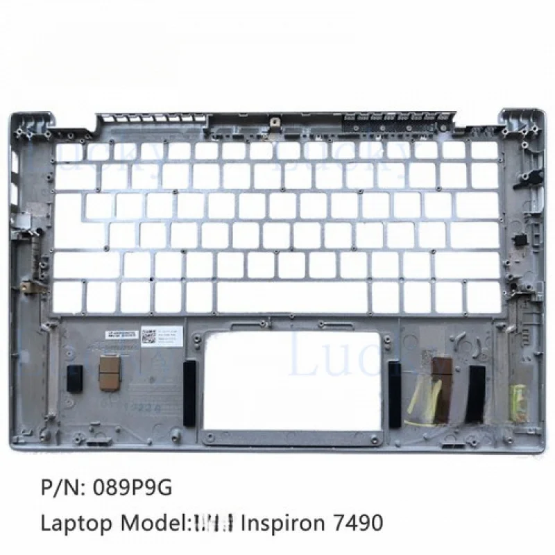 

f 089P9G For DELL Inspiron 14 7000 7490 C Shell Cover Palmrest Keyboard Bezel