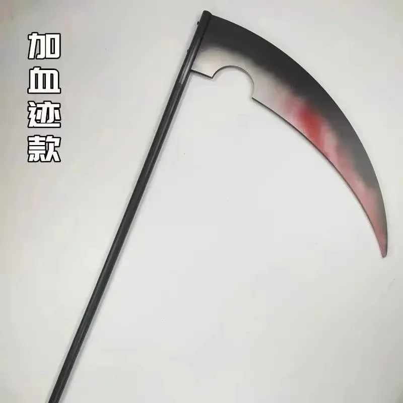 Anime anioły śmierci Zack sierp broń Cosplay rekwizyty Halloween śmierć akcesoria peryferyjne 120Cm-180Cm