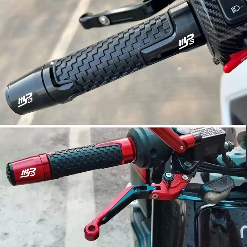 For Piaggio MP3300 MP3500 MP3 250 300 500 HPE Sport Scooter Motorcycle Accessories 7/8"22mm Handle Grips Handlebar Grip End Plug view 6