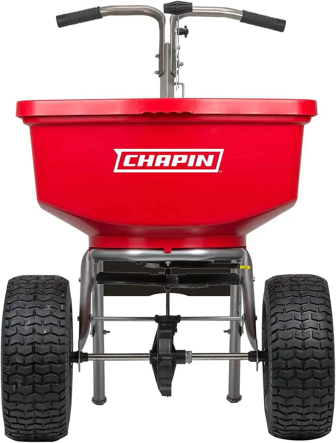 Chapin 8400C 100-Pound Capacity Made in USA Professional SureSpread Turf Spreader with Stainless Steel Frame and Linkage