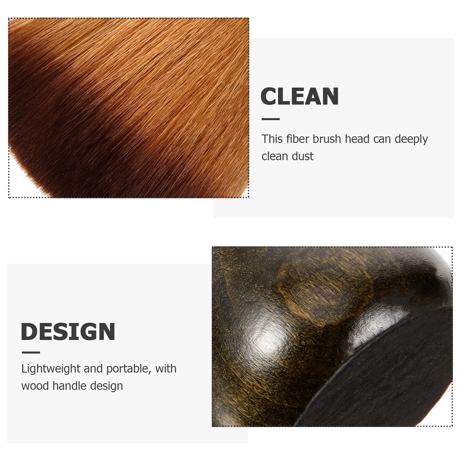 

Anti Static Record Brush Vinyl Cleaning Tool Wooden H Dust Remover Fiber Brush Reusable Static Prevention Outdoor Furniture