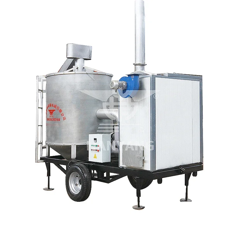 Small Grain Dryer Machine Rice Dryer Machine Paddy Wheat Dryer Machine for Farm Use